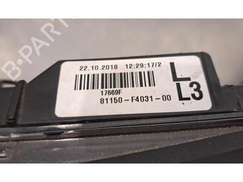 Left headlight TOYOTA C-HR (_X1_) 1.8 Hybrid (ZYX10_, ZYX11_, ZYX10R, ZYX11R) | BP32284411C28 