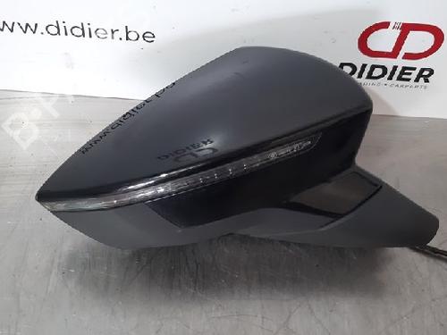 Right mirror SEAT LEON (5F1) 1.6 TDI | BP10872595C27 