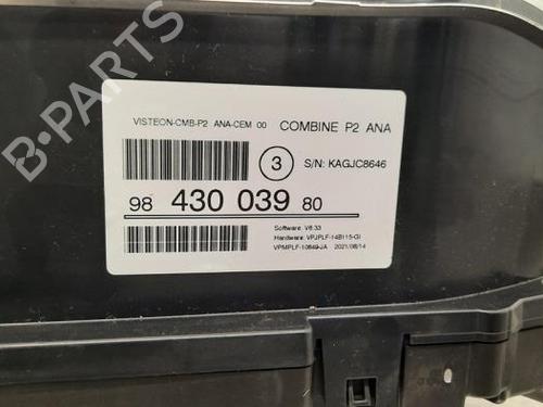 Instrument cluster PEUGEOT 208 II (UB_, UP_, UW_, UJ_) 1.5 BlueHDI 100 | BP23634009C47 