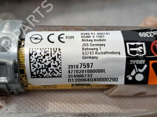 Left curtain airbag OPEL ASTRA K (B16) 1.6 CDTi (68) | BP23600373C11 