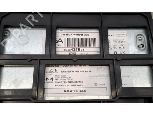 Radio PEUGEOT 308 III (FB_, FH_, FP_, F3_, FM_) PureTech 130 (FPHNSL, FPHNST) | BP29468177E6 