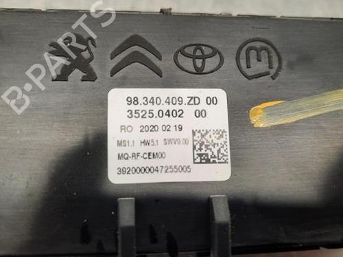 Climate control PEUGEOT TRAVELLER Bus (V_) 1.5 BlueHDi 120 | BP20082296I5 