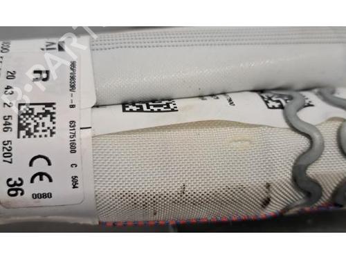 Right curtain airbag RENAULT MEGANE IV Hatchback (B9A/M/N_) 1.6 E-TECH 160 (B9NH) | BP29871923C12