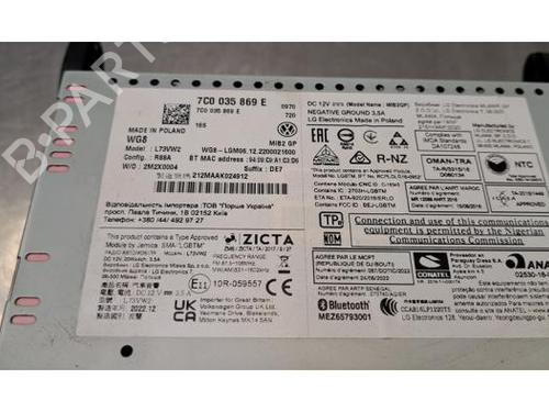 Display monitor MAN TGE Van 2.0 TDI (01V, 03V, 36V, UYB, UYC, UYD) | BP37689483C48 - Image 3
