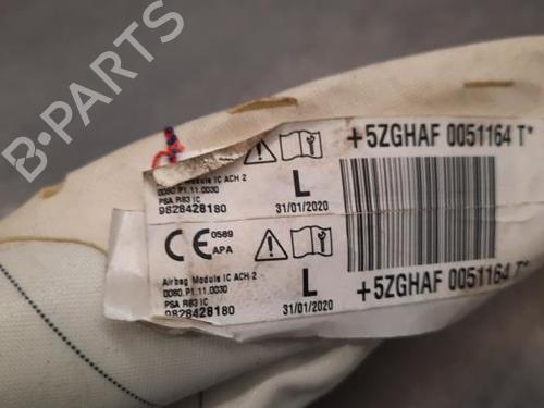Left curtain airbag PEUGEOT 308 III (FB_, FH_, FP_, F3_, FM_) BlueHDi 130 (FBYHZL, FBYHZT) | BP23633778C11 
