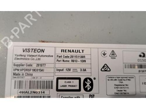Radio RENAULT KANGOO Express (FW0/1_) 1.5 dCi 80 (FW15) | BP33561198E6 - Image 5
