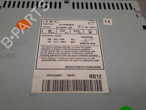 Radio HYUNDAI i20 II (GB, IB) 1.1 CRDi | BP19649502E6 
