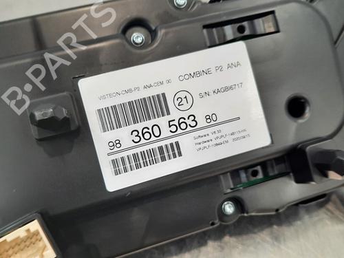 Instrument cluster PEUGEOT 208 I (CA_, CC_) 1.6 HDi | BP16263582C47 