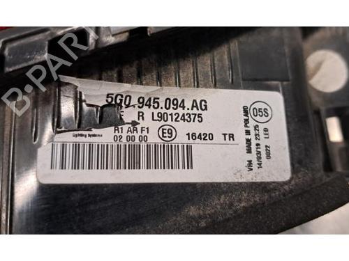 Right taillight VW GOLF VII (5G1, BQ1, BE1, BE2) 1.0 TSI | BP29222833C35 