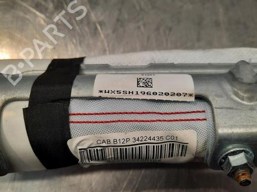 Right curtain airbag NISSAN LEAF (ZE1) Electric | BP23594717C12 