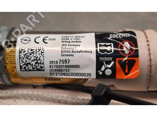 Left curtain airbag OPEL ASTRA K (B16) 1.5 CRDI (68) | BP23636253C11 