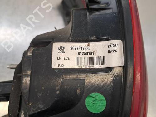 Left taillight PEUGEOT 308 II (LB_, LP_, LW_, LH_, L3_) 1.6 BlueHDi 120 | BP29195580C34 