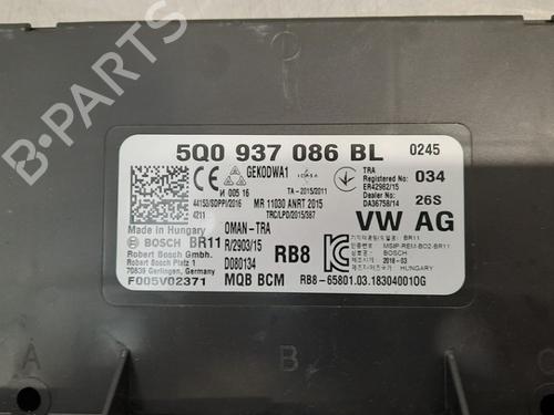 Electronic module VW GOLF VII (5G1, BQ1, BE1, BE2) 1.6 TDI | BP15038499M83 