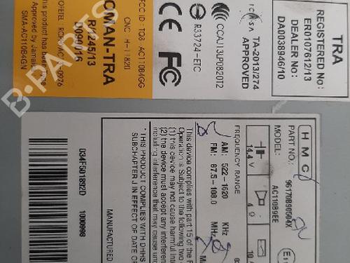 Radio HYUNDAI i10 II (BA, IA) 1.0 | BP10873071E6 