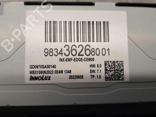 Display monitor PEUGEOT 308 III (FB_, FH_, FP_, F3_, FM_) BlueHDi 130 (FBYHZL, FBYHZT) | BP23621145C48 