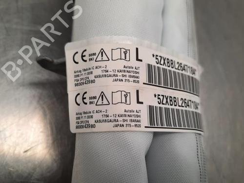 Left curtain airbag PEUGEOT 308 III (FB_, FH_, FP_, F3_, FM_) BlueHDi 130 (FBYHZL, FBYHZT) | BP20850153C11 