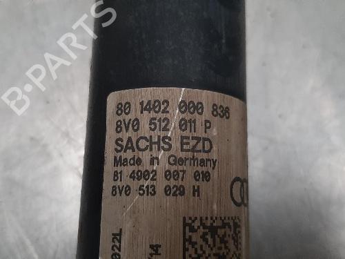 Left rear shock absorber AUDI A3 Convertible (8V7, 8VE) 1.6 TDI | BP10874236M18 