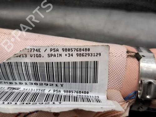 Left curtain airbag PEUGEOT 308 SW II (LC_, LJ_, LR_, LX_, L4_) 1.5 BlueHDi 130 | BP19649994C11 