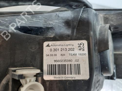 Right headlight PEUGEOT 407 (6D_) 1.6 HDi 110 (6D9HZC, 6D9HYC) | BP15033067C29 