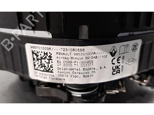 Driver airbag DACIA JOGGER (RK_) 1.0 TCe 110 (RKMD) | BP30629415C9