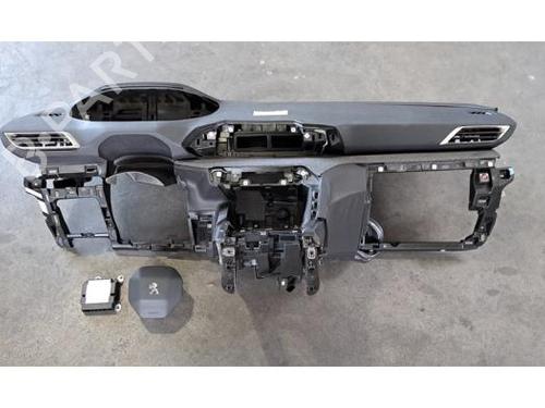 Kollisonspute sett PEUGEOT 3008 II SUV (MC_, MR_, MJ_, M4_) 1.2 THP/ PureTech 130 (MRHNSM, MRHNSU, MRHNSJ, MRHNYW,... (131 hp) 30046683