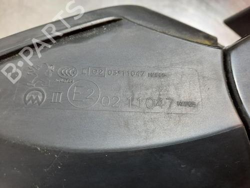 Left mirror PEUGEOT 208 I (CA_, CC_) 1.5 BlueHDI 100 | BP23609404C26 