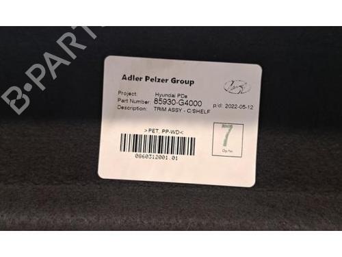 Hattehylde HYUNDAI i30 (PDE, PD, PDEN) 2.0 N | BP36769521C85 - Image 7