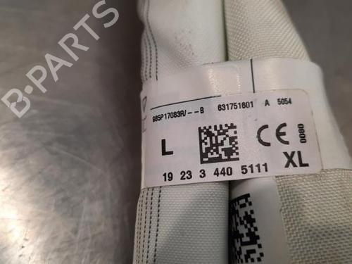 Left curtain airbag RENAULT MEGANE IV Grandtour (K9A/M/N_) 1.3 TCe 140 (K9NB) | BP23624976C11 