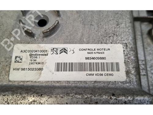 Engine control unit (ECU) CITROËN C4 CACTUS 1.2 THP 110 | BP37038274M57 - Image 3