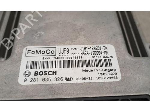 Engine control unit (ECU) FORD FIESTA VII (HJ, HF) 1.5 TDCi | BP25610583M57 