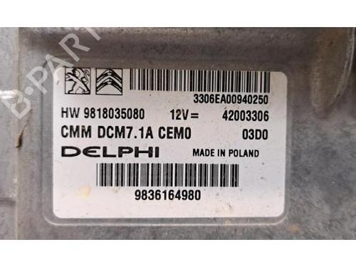 Engine control unit (ECU) PEUGEOT EXPERT Van (V_) 2.0 BlueHDi 120 | BP37162311M57 - Image 4