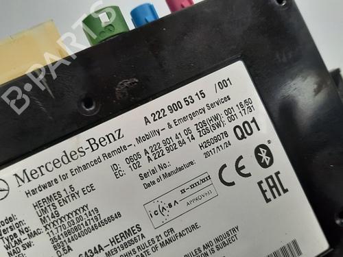 Electronic module MERCEDES-BENZ A-CLASS (W176) A 200 CDI / d (176.008) | BP11231916M83 