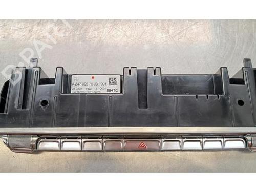 Climate control MERCEDES-BENZ EQA (H243) EQA 250+ (243.702) | BP25929335I5 