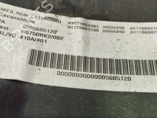 Rear bumper MERCEDES-BENZ A-CLASS (W176) AMG A 45 4-matic (176.052) | BP10877170C8 