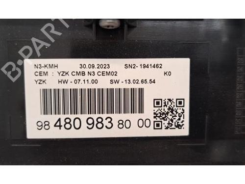 Instrument cluster CITROËN JUMPY III Van (V_) 2.0 BlueHDi 145 | BP29521915C47 