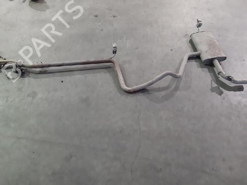 Used Exhaust system VW GOLF VII (5G1, BQ1, BE1, BE2) 1.6 TDI 4motion (110 hp) 15015550