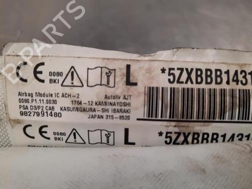 Left curtain airbag PEUGEOT 208 II (UB_, UP_, UW_, UJ_) 1.5 BlueHDI 100 | BP23634011C11 