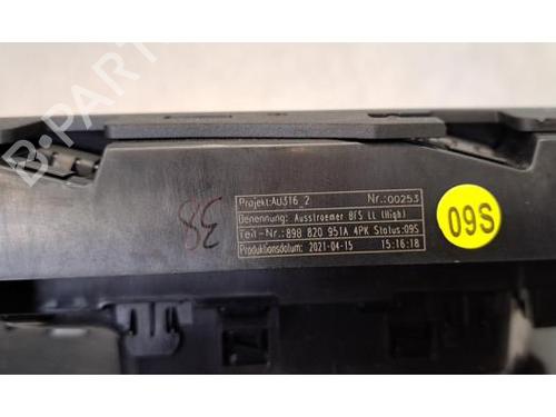 Air vent AUDI Q4 E-TRON SUV (F4B) 35 | BP34117854I21  - Image 6