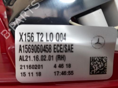 Right taillight MERCEDES-BENZ GLA-CLASS (X156) GLA 200 CDI / d (156.908) | BP11232032C35 