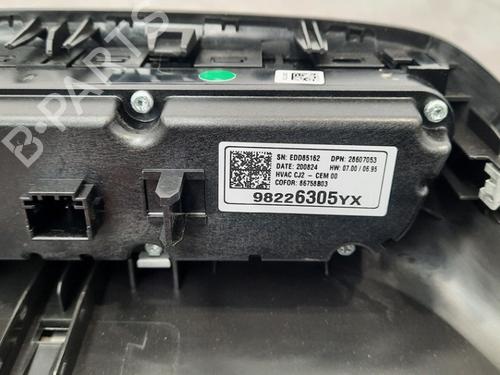 Climate control OPEL CROSSLAND X / CROSSLAND (P17, P2QO) 1.5 Turbo D (75) | BP17564318I5 