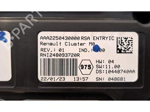 Quadrante DACIA DUSTER (HM_) 1.5 dCi 115 4x4 (HMAD) | BP30381741C47