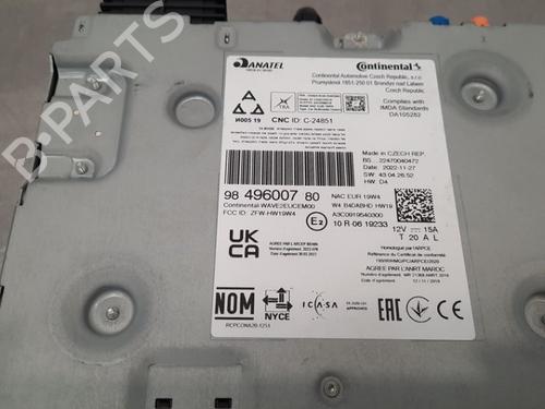 Radio CITROËN C5 AIRCROSS (A_) 1.5 BlueHDi 130 (ACYHZJ, ACYHZR) | BP17564470E6 