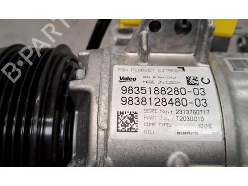 AC compressor PEUGEOT 3008 II SUV (MC_, MR_, MJ_, M4_) 1.2 THP/ PureTech 130 (MRHNSM, MRHNSU, MRHNSJ, MRHNYW,... | BP29170240M34 