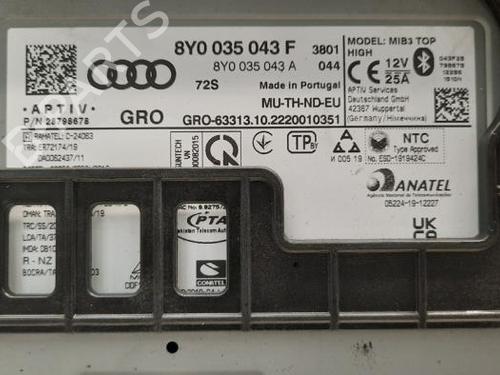 Radio AUDI A3 Sportback (8YA, 8YF) 35 TFSI Mild Hybrid | BP23587365E6 