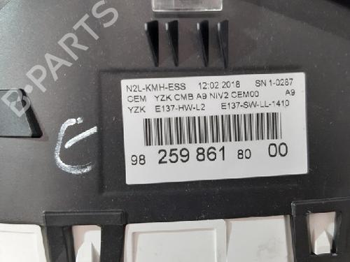 Instrument cluster PEUGEOT 2008 I (CU_) 1.2 VTi | BP10872770C47 