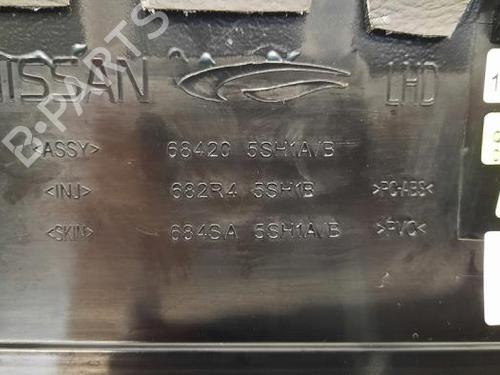 Air vent NISSAN LEAF (ZE1) Electric | BP23594728I21