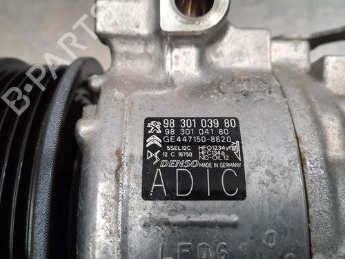 AC compressor PEUGEOT 3008 II SUV (MC_, MR_, MJ_, M4_) 1.5 BlueHDi 130 | BP10898750M34 