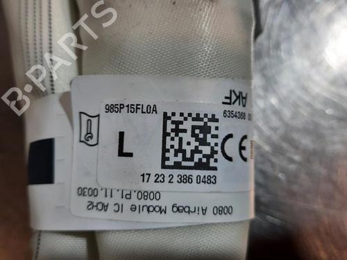 Left curtain airbag NISSAN MICRA V (K14) 0.9 IG-T | BP27168804C11