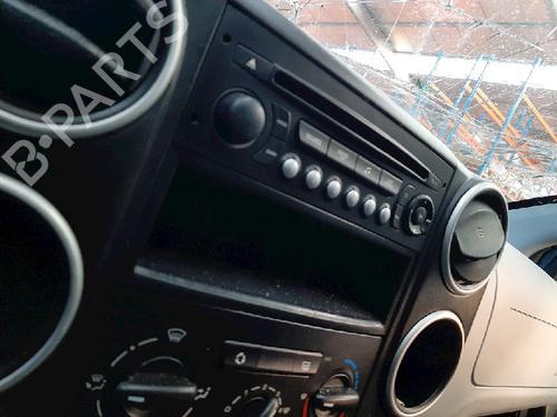 Bilradio CITROËN BERLINGO MULTISPACE (B9) 1.6 HDi 90 (92 hp) 10872092