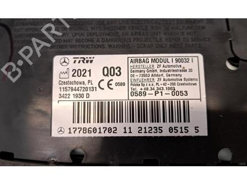 Other MERCEDES-BENZ A-CLASS Saloon (V177) A 180 (177.184) | BP25299339O1 